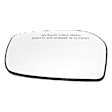 Driver and Passenger Side Mirror Glass, Non-Heated, No Blind Spot Feature