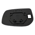 Driver and Passenger Side Mirror Glass, Non-Heated, No Blind Spot Feature