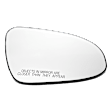 Driver and Passenger Side Mirror Glass, Non-Heated, No Blind Spot Feature, Backing Plate Included