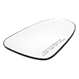 Driver and Passenger Side Mirror Glass, Non-Heated, No Blind Spot Feature, Backing Plate Included