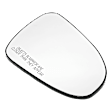 Driver and Passenger Side Mirror Glass, Non-Heated, No Blind Spot Feature, Backing Plate Included