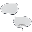2020 Toyota Corolla - Mirror Glass Driver and Passenger Side, Hatchback, Heated, With Blind Spot Detection in Glass, No Signal Light