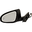 Driver and Passenger Side Mirrors, Power Adjust, Manual Folding, Heated, Paintable, In-housing Signal Light, No Memory, With Puddle Light, No Auto-Dimming, With Blind Spot Detection in Glass