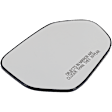 Driver and Passenger Side Mirror Glass, Non-Heated, No Blind Spot Feature, Includes (2) Mirror Glasses