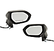 2024 Toyota Corolla Hybrid XSE - Driver and Passenger Side Mirror, Power Adjust, Heated, Paintable, Manual Folding, In-housing Signal Light, No Blind Spot Feature, No Memory, No Puddle Light, No Auto-Dimming, Hatchback
