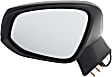 Driver and Passenger Side Mirror, Power Adjust, Non-Heated, Manual Folding, Textured Black, No Signal Light, No Memory, No Puddle Light, No Auto-Dim, No Blind Spot Feature