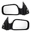 Driver and Passenger Side Mirrors, Manual Adjust, Non-Folding, Non-Heated, Paintable, No Signal Light, No Memory, No Puddle Light, No Auto-Dimming, No Blind Spot Feature