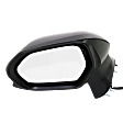 2018-2024 Toyota Camry - Driver and Passenger Side Mirrors, Power, Manual Folding, Non-Heated, Paintable, No Signal Light, No Memory, No Puddle Light, No Auto-Dimming, No Blind Spot Feature