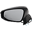 Driver and Passenger Side Mirrors, Power Adjust, Power Folding, Heated, Paintable, In-housing Signal Light, With memory, With Puddle Light, No Auto-Dimming, With Blind Spot Detection in Glass