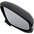 Driver and Passenger Side Mirrors, Power Adjust, Power Folding, Heated, Paintable, In-housing Signal Light, With memory, With Puddle Light, No Auto-Dimming, With Blind Spot Detection in Glass
