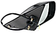 Driver and Passenger Side Non-Towing Mirrors, Power, Non-Heated, Non-Folding, Paintable, No Signal Light,  Memory, Puddle Light, Auto-Dimming, and Blind Spot Feature, USA Built Vehicle
