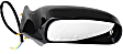 Driver and Passenger Side Non-Towing Mirrors, Power, Non-Heated, Non-Folding, Paintable, No Signal Light,  Memory, Puddle Light, Auto-Dimming, and Blind Spot Feature, USA Built Vehicle