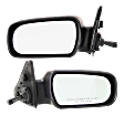 Driver and Passenger Side Mirrors, Manual Adjust, Non-Folding, Non-Heated, Paintable, No Signal Light, No Memory, No Puddle Light, No Auto-Dimming, No Blind Spot Feature