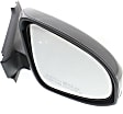 Driver and Passenger Side Mirror, Manual Adjust, Non-Heated, Manual Folding, Paintable, No Signal Light, No Memory, No Puddle Light, No Auto-Dim, No Blind Spot Feature