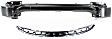 Front Bumper Reinforcements, Steel, with Upper Extension