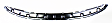 Front Bumper Reinforcements, Steel, with Upper Extension