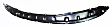 Front Bumper Reinforcements, Steel, with Upper Extension