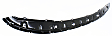 Front Bumper Reinforcements, Steel, with Upper Extension
