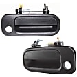 1993 Toyota Camry LE - Front, Driver and Passenger Side Textured Black Exterior Door Handle, With Key Hole, Sedan