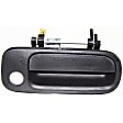 1993 Toyota Camry LE - Front, Driver and Passenger Side Textured Black Exterior Door Handle, With Key Hole, Sedan