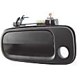 1993 Toyota Camry LE - Front, Driver and Passenger Side Textured Black Exterior Door Handle, With Key Hole, Sedan