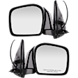 2004 Toyota Tacoma - Driver and Passenger Side Mirror, Power Adjust, Non-Heated, Paintable, Manual Folding, No Signal Light, No Blind Spot Feature, No Memory, No Puddle Light, No Auto-Dimming