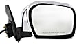 Driver and Passenger Side Mirrors, Power, Manual Folding, Non-Heated, Chrome, No Signal Light, No Memory, No Puddle Light, No Auto-Dimming, No Blind Spot Feature