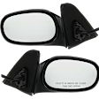 2001 Chevrolet Prizm - Driver and Passenger Side Mirror, Power Adjust, Non-Heated, Paintable, Non-Folding, No Signal Light, No Blind Spot Feature, Without Memory Recall, No Puddle Light, No Auto-Dimming