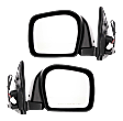 Driver and Passenger Side Mirrors, Power Adjust, Manual Folding, Non-Heated, Paintable, No Signal Light, No Memory, No Puddle Light, No Auto-Dimming, No Blind Spot Feature