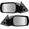 Driver and Passenger Side Mirror, Power Adjust, Non-Heated, Non-Folding, Paintable, No Signal Light, No Memory, No Puddle Light, No Auto-Dimming, No Blind Spot Feature