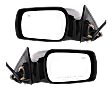 Driver and Passenger Side Mirror, Power Adjust, Heated, Non-Folding, Paintable, No Signal Light, No Memory, No Puddle Light, No Auto-Dimming, No Blind Spot Feature
