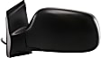 Driver and Passenger Side Mirror, Power Adjust, Non-Heated, Manual Folding, Paintable, No Signal Light, No Memory, No Puddle Light, No Auto-Dimming, No Blind Spot Feature