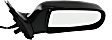 Driver and Passenger Side Mirror, Power Adjust, Non-Heated, Manual Folding, Paintable, No Signal Light, No Memory, No Puddle Light, No Auto-Dimming, No Blind Spot Feature