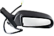 Driver and Passenger Side Mirror, Power Adjust, Heated, Manual Folding, Paintable, No Signal Light, No Memory, No Puddle Light, No Auto-Dimming, No Blind Spot Feature