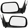 Driver and Passenger Side Mirror, Power Adjust, Non-Heated, Non-Folding, Paintable, No Signal Light, No Memory, No Puddle Light, No Auto-Dim, No Blind Spot Feature