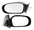 Driver and Passenger Side Mirrors, Manual Adjust, Non-Folding, Non-Heated, Textured Black, No Signal Light, No Memory, No Puddle Light, No Auto-Dimming, No Blind Spot Feature