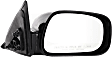 Driver and Passenger Side Non-Towing Mirrors, Power, Non-Folding, Heated, Paintable, No Signal Light, No Memory, No Puddle Light, No Auto-Dimming, No Blind Spot Feature