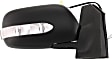Driver and Passenger Side Mirrors, Power Adjust, Manual Folding, Non-Heated, Paintable, In-housing Signal Light, No Memory, No Puddle Light, No Auto-Dimming, No Blind Spot Feature