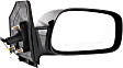 2006 Toyota Corolla - Driver and Passenger Side Mirror, Power Adjust, Non-Heated, Paintable, Non-Folding, No Signal Light, No Blind Spot Feature, Without Memory Recall, No Puddle Light, No Auto-Dimming