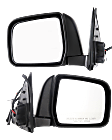Driver and Passenger Side Mirrors, Power Adjust, Manual Folding, Non-Heated, Paintable, No Signal Light, No Memory, No Puddle Light, No Auto-Dimming, No Blind Spot Feature