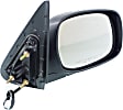 2005 Toyota Tundra - Driver and Passenger Side Mirror,  (Double Cab), Power Adjust, Heated, Paintable, Manual Folding, No Signal Light, No Blind Spot Feature, No Memory, No Puddle Light, No Auto-Dimming, Crew Cab Pickup