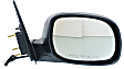 2005 Toyota Tundra - Driver and Passenger Side Mirror,  (Double Cab), Power Adjust, Heated, Paintable, Manual Folding, No Signal Light, No Blind Spot Feature, No Memory, No Puddle Light, No Auto-Dimming, Crew Cab Pickup