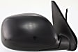 2001-2007 Toyota Sequoia - Driver and Passenger Side Mirror, Power Adjust, Non-Heated, Manual Folding, Paintable, No Signal Light, No Memory, No Puddle Light, No Auto-Dimming, No Blind Spot Feature