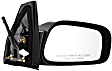 2003-2008 Toyota Matrix - Driver and Passenger Side Mirrors, Power, Non-Folding, Non-Heated, Paintable, No Signal Light, No Memory, No Puddle Light, No Auto-Dimming, No Blind Spot Feature