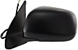 Driver and Passenger Side Mirrors, Power, Manual Folding, Non-Heated, Textured Black, No Signal Light, No Memory, No Puddle Light, No Auto-Dimming, No Blind Spot Feature