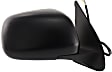 Driver and Passenger Side Mirrors, Power, Manual Folding, Non-Heated, Textured Black, No Signal Light, No Memory, No Puddle Light, No Auto-Dimming, No Blind Spot Feature