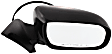 Driver and Passenger Side Mirrors, Power, Manual Folding, Non-Heated, Textured Black, No Signal Light, No Memory, No Puddle Light, No Auto-Dimming, No Blind Spot Feature
