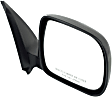 2005 Toyota Tacoma - Driver and Passenger Side Mirror, Manual Adjust, Non-Heated, Textured Black, Manual Folding, No Signal Light, No Blind Spot Feature, No Memory, No Puddle Light, No Auto-Dimming