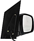 Driver and Passenger Side Mirrors, Power Adjust, Manual Folding, Non-Heated, Textured Black, No Signal Light, No Memory, No Puddle Light, No Auto-Dimming, No Blind Spot Feature