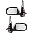 Driver and Passenger Side Mirrors, Power, Manual Folding, Heated, Paintable, No Signal Light, No Memory, No Puddle Light, No Auto-Dimming, No Blind Spot Feature